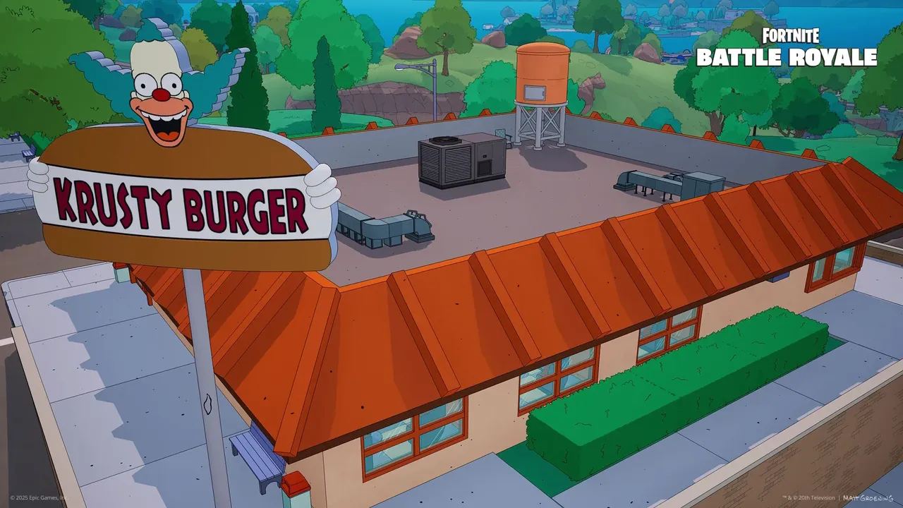 Fortnite — The Simpsons Season: Krusty Burger