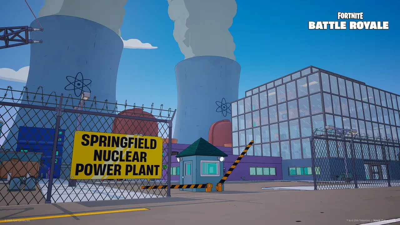 Fortnite — The Simpsons Season: Springfield Nuclear Power Plant