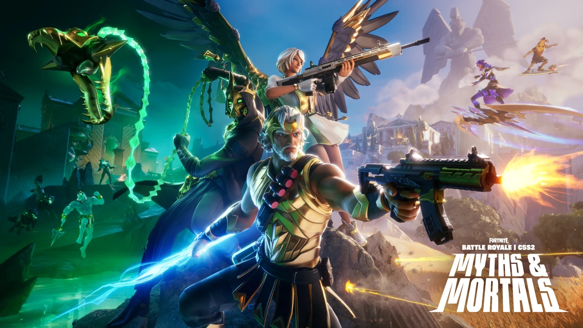 Fortnite Chapter 5 Season 2 — Myths and Mortals