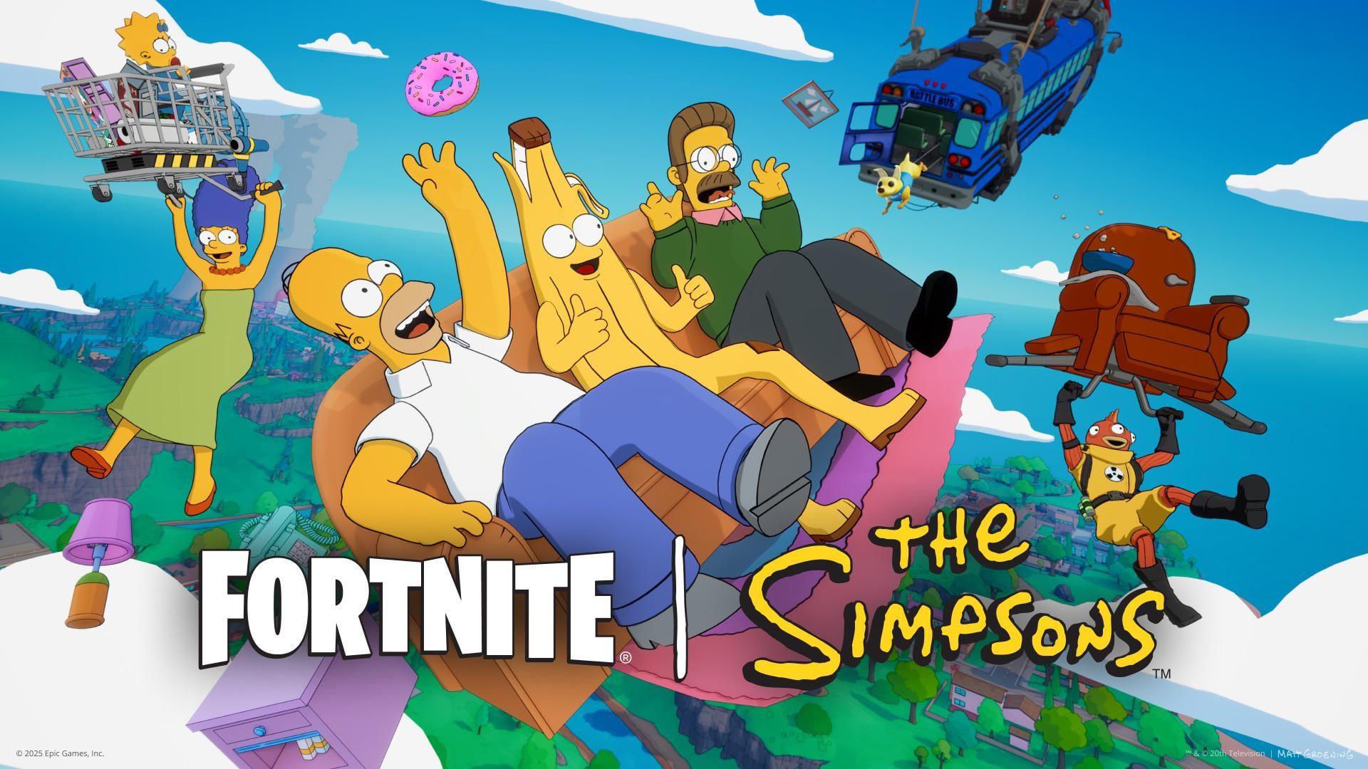 Fortnite Chapter 6 Season 2 — Simpsons Season